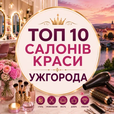 ТОП 10 салонів краси Ужгорода: рейтинг, відгуки та як обрати